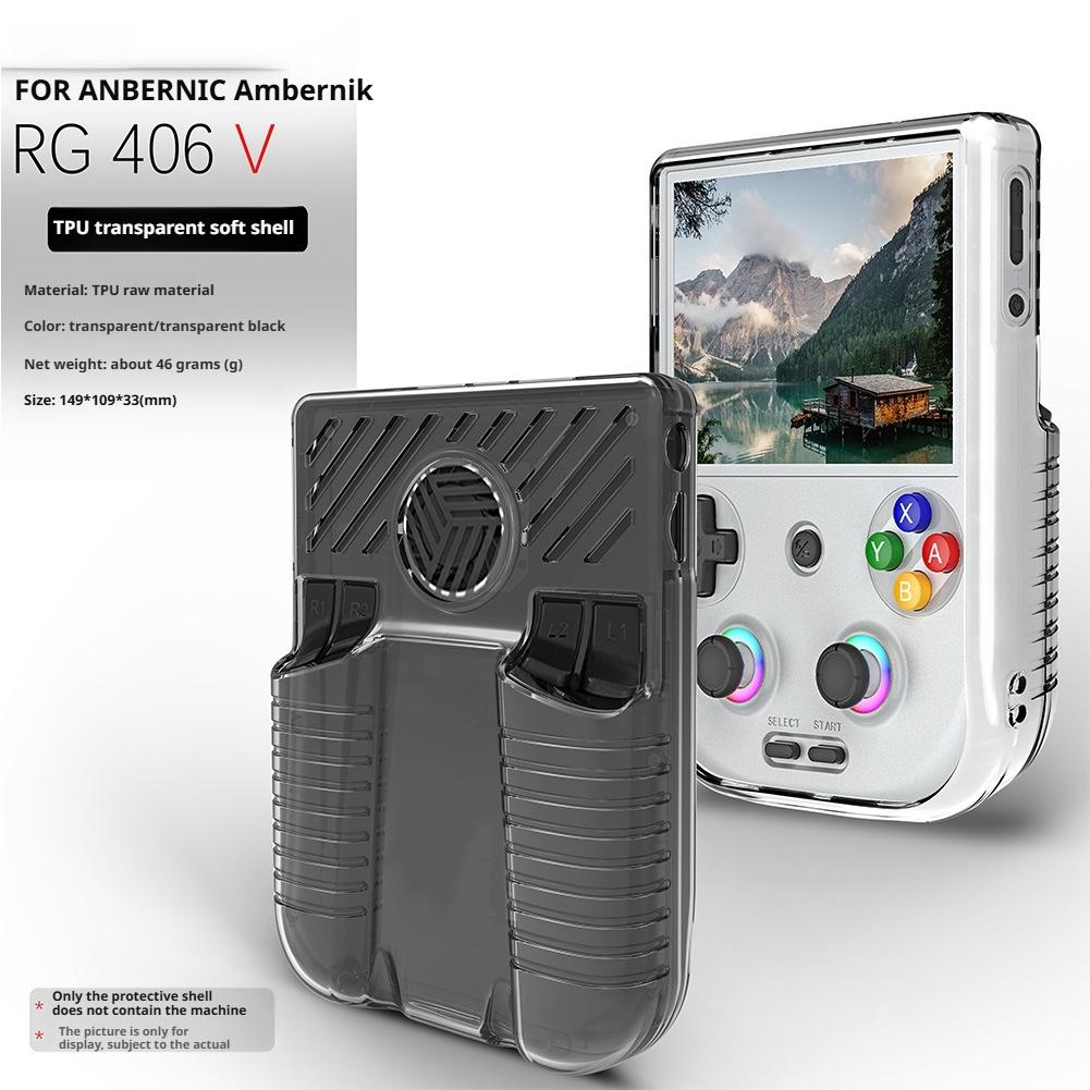 Gaming Console Anbernic - Anti-kras Transparante TPU Beschermhoes voor Anbernic