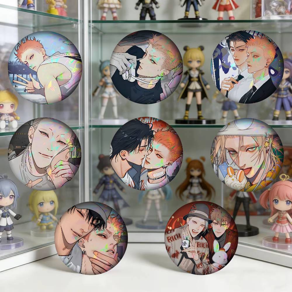 Gaming Console Buttons - 19 Dagen BL Anime Nieuwe Broches