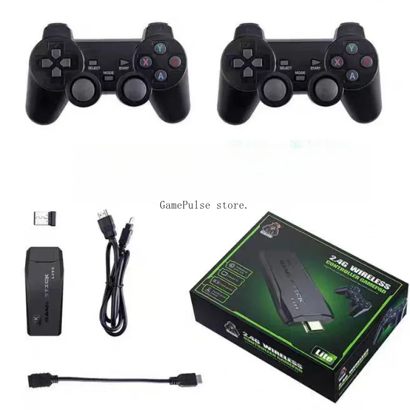 Gaming Console Cartoon - M8 Home Gamer Retro Style HDMI