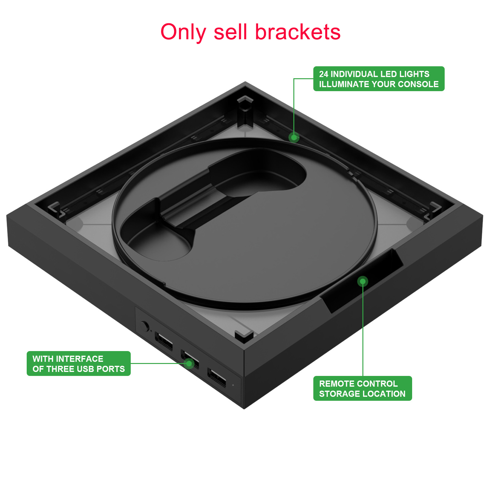 Gaming Console Handle - Basis Voor Xbox Serie X/S Verstelbare