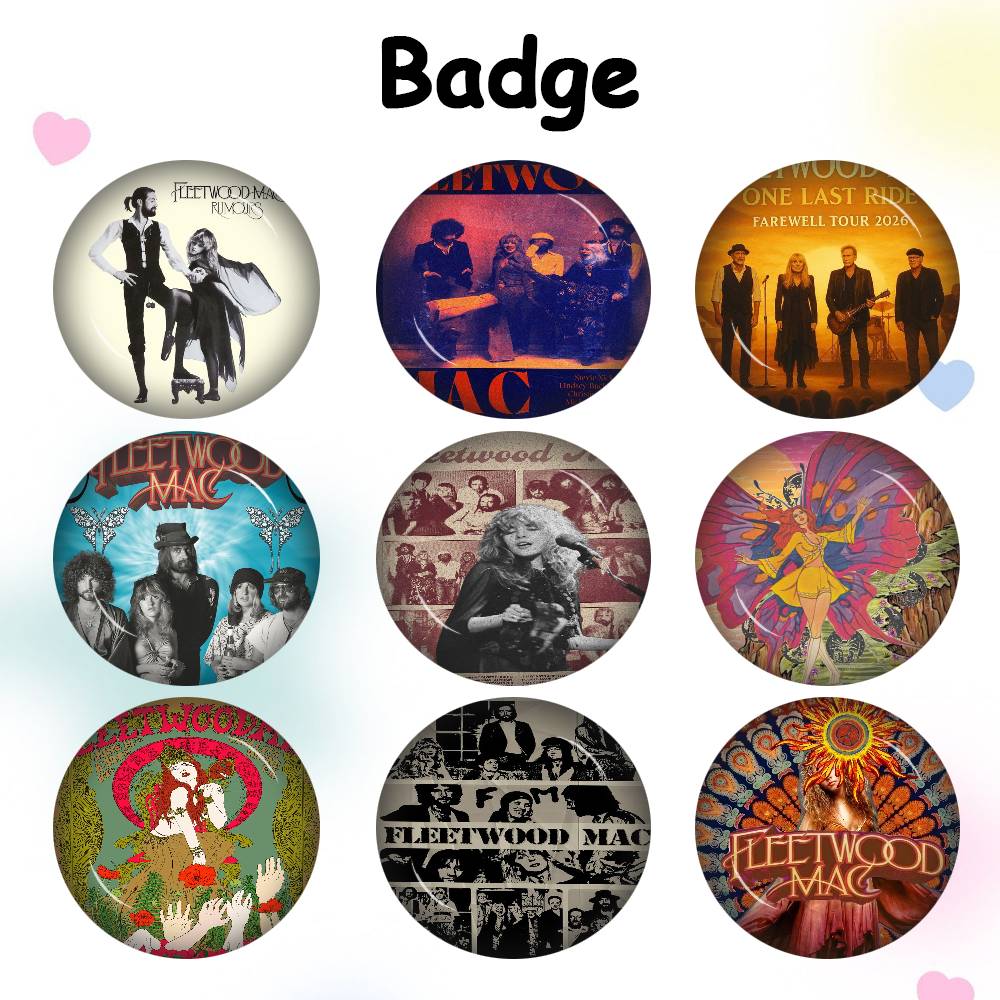 Gaming Console Buttons - 70s rockband Fleetwood Mac muziekalbum nieuwe