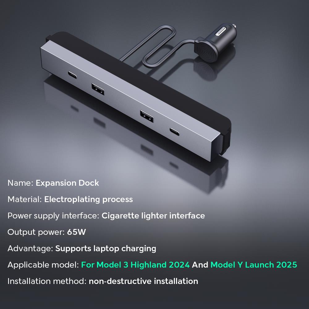 Controller Charging Dock - Voor Tesla Model 3 Highland 2024