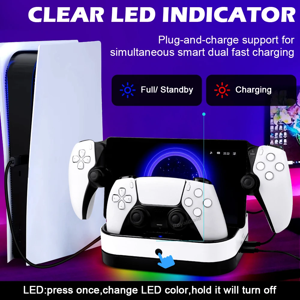 NIEUW Voor PS5 Controller Opla - Controller Charging Dock recensie en prijs