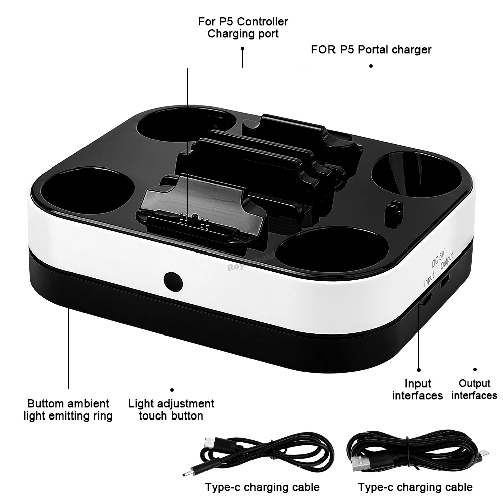 NIEUW Voor PS5 Controller Opla - Controller Charging Dock recensie en prijs