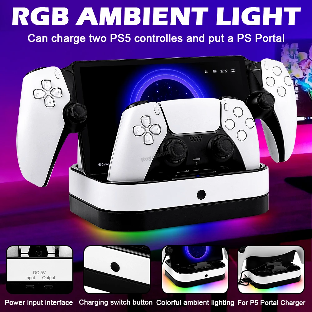 NIEUW Voor PS5 Controller Opla - Controller Charging Dock recensie en prijs