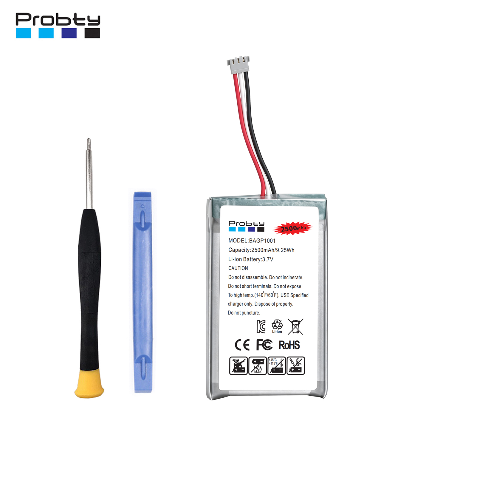 Probty 2500mAh BAGP1001 DualSe - Sony Controller Dualsense Edge recensie en prijs