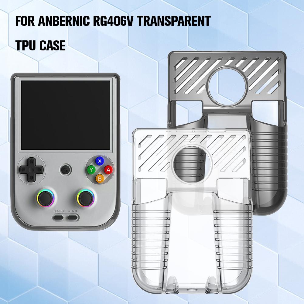 Anti-kras Transparante TPU Bes - Gaming Console Anbernic recensie en prijs