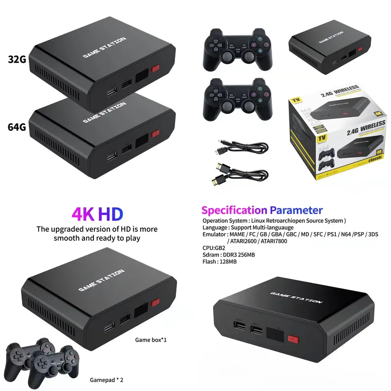 M8plus HD Videogame Console Bo - Gaming Console With Games recensie en prijs