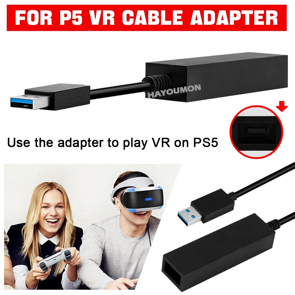 PS5 VR-kabeladapter voor PS5 c - Gaming Console Buttons recensie en prijs