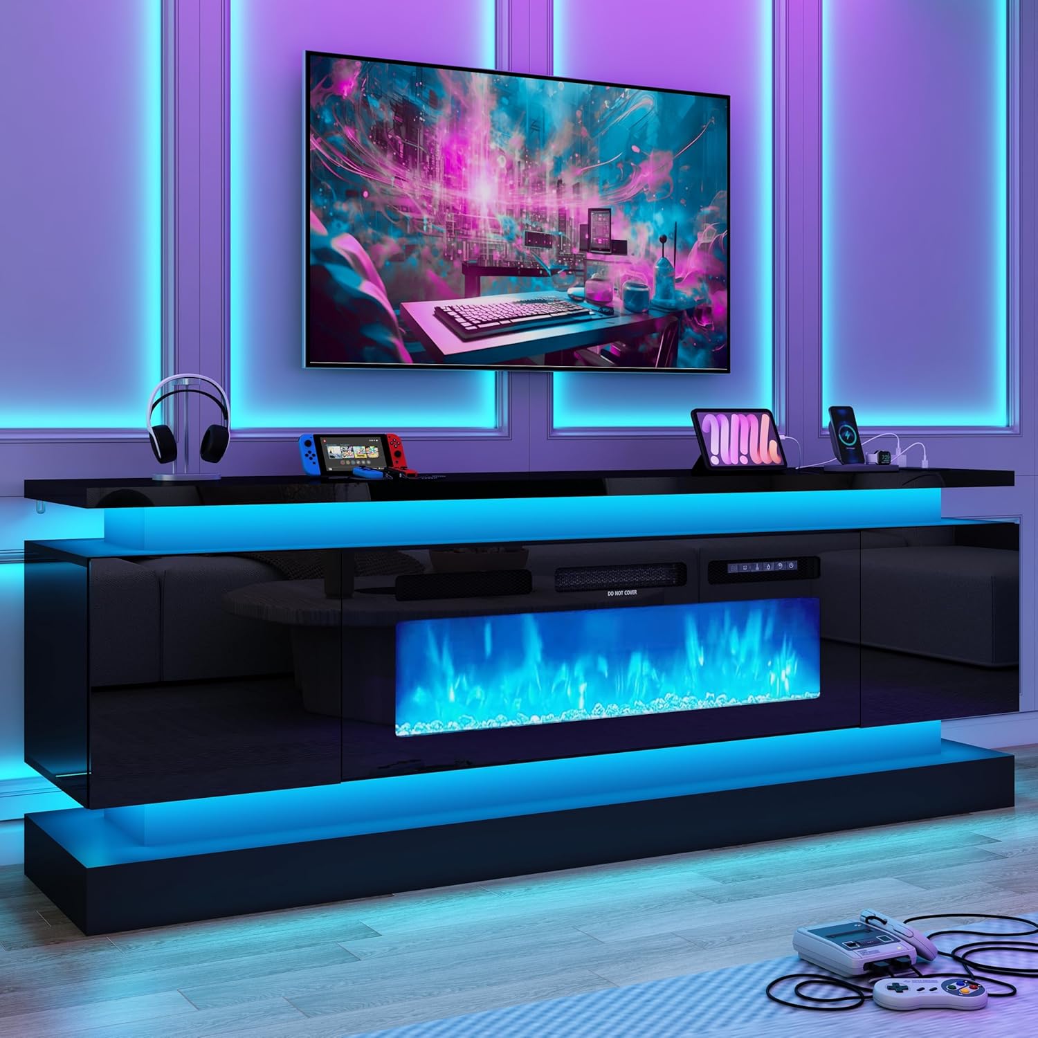 71 inch LED tv-meubel met 40 i - Gaming Console Room recensie en prijs