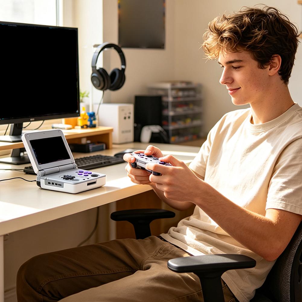 3D-geprinte volledige behuizin - Gaming Console Anbernic recensie en prijs
