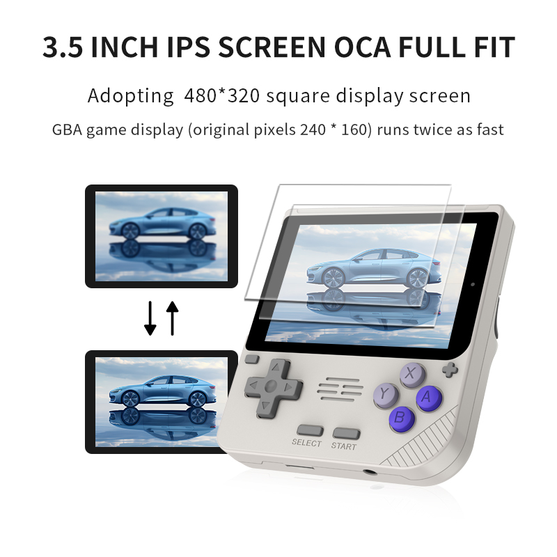 POWKIDDY V10 3,5-inch IPS Oca  - Gaming Console Cartoon recensie en prijs