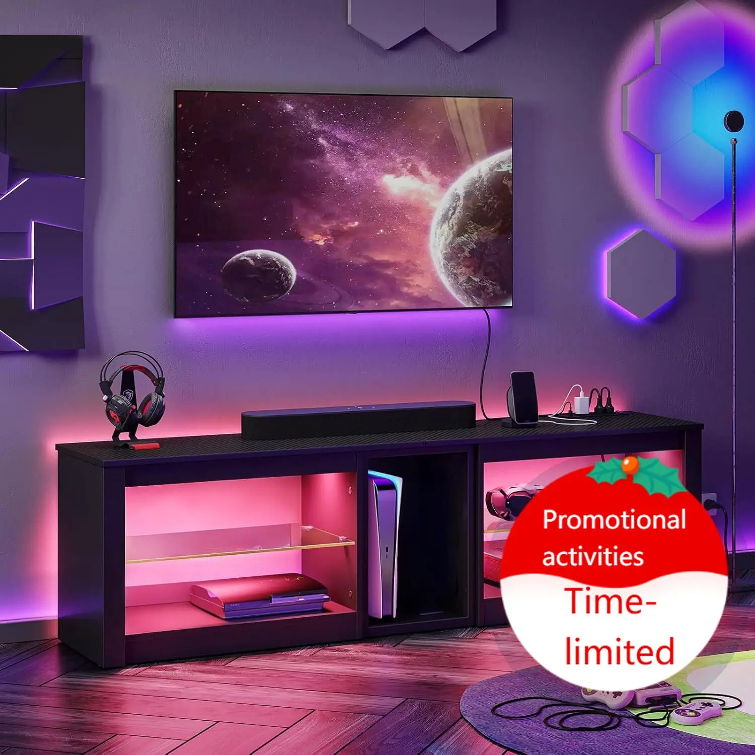 Entertainmentcenter voor PS5,  - Gaming Console Room recensie en prijs