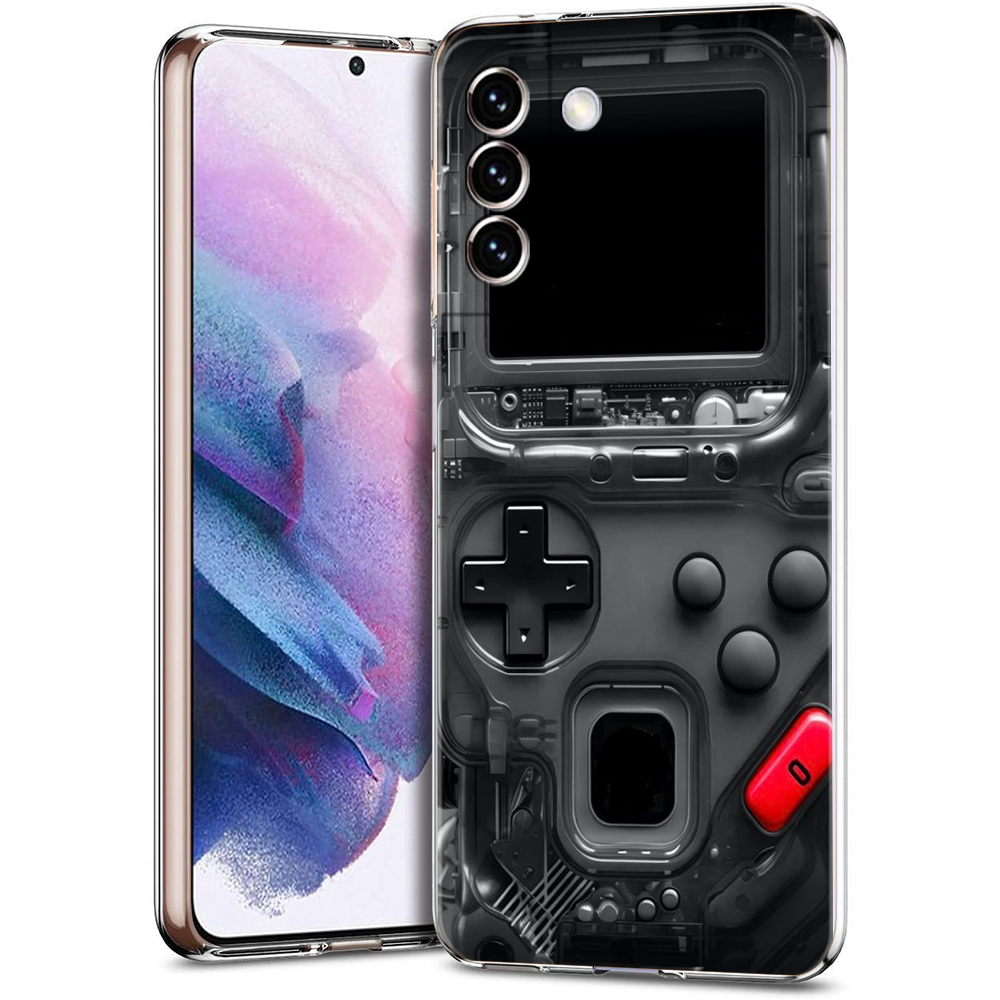 Transparante Telefoon Case Cov - Gaming Console Cartoon recensie en prijs