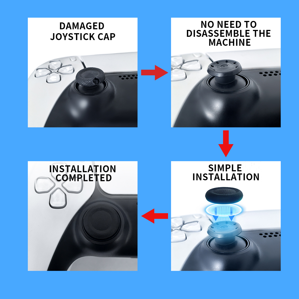 2-6 stuks antislip duimgreepdo - Ps5 Controller Cover recensie en prijs